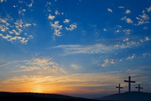 3 Crosses At Dawn