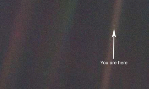 Earth, the Pale Blue Dot